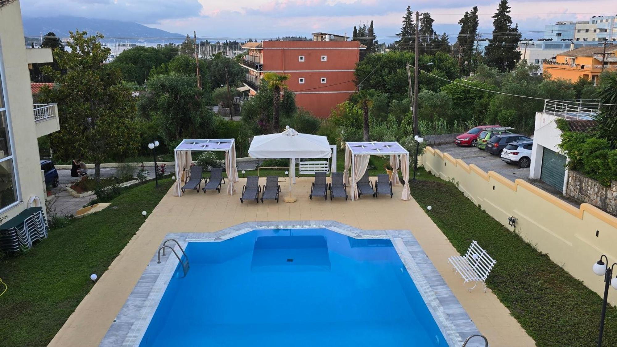 Tranquil Apartments Corfu Kontokali Exterior foto